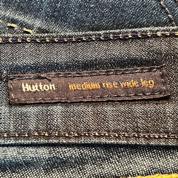 Citizens of Humanity Hutton Jeans 28 Medium Rise Wide Leg - Picture 10 of 13